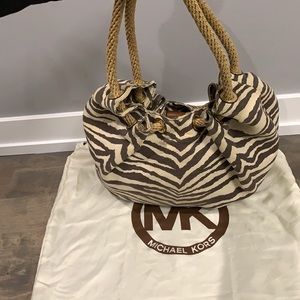 Michael kors canvas bag